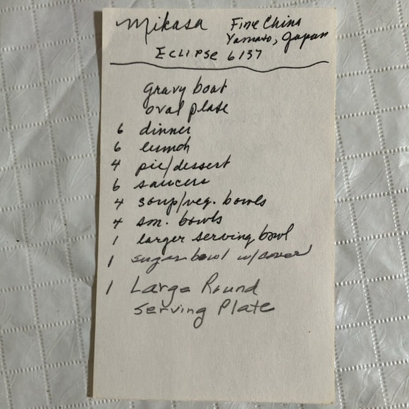 VINTAGE MIKASA ECLIPSE SUGAR BOWL AND LID 6137 YAMATO JAPAN FINE CHINA - Picture 10 of 10